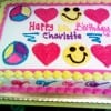 Sheet Cake Happy Birthday